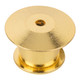 10mm x 7mm Locking Pin Backs for Fastening Clasps (Pack of 10) - Gold